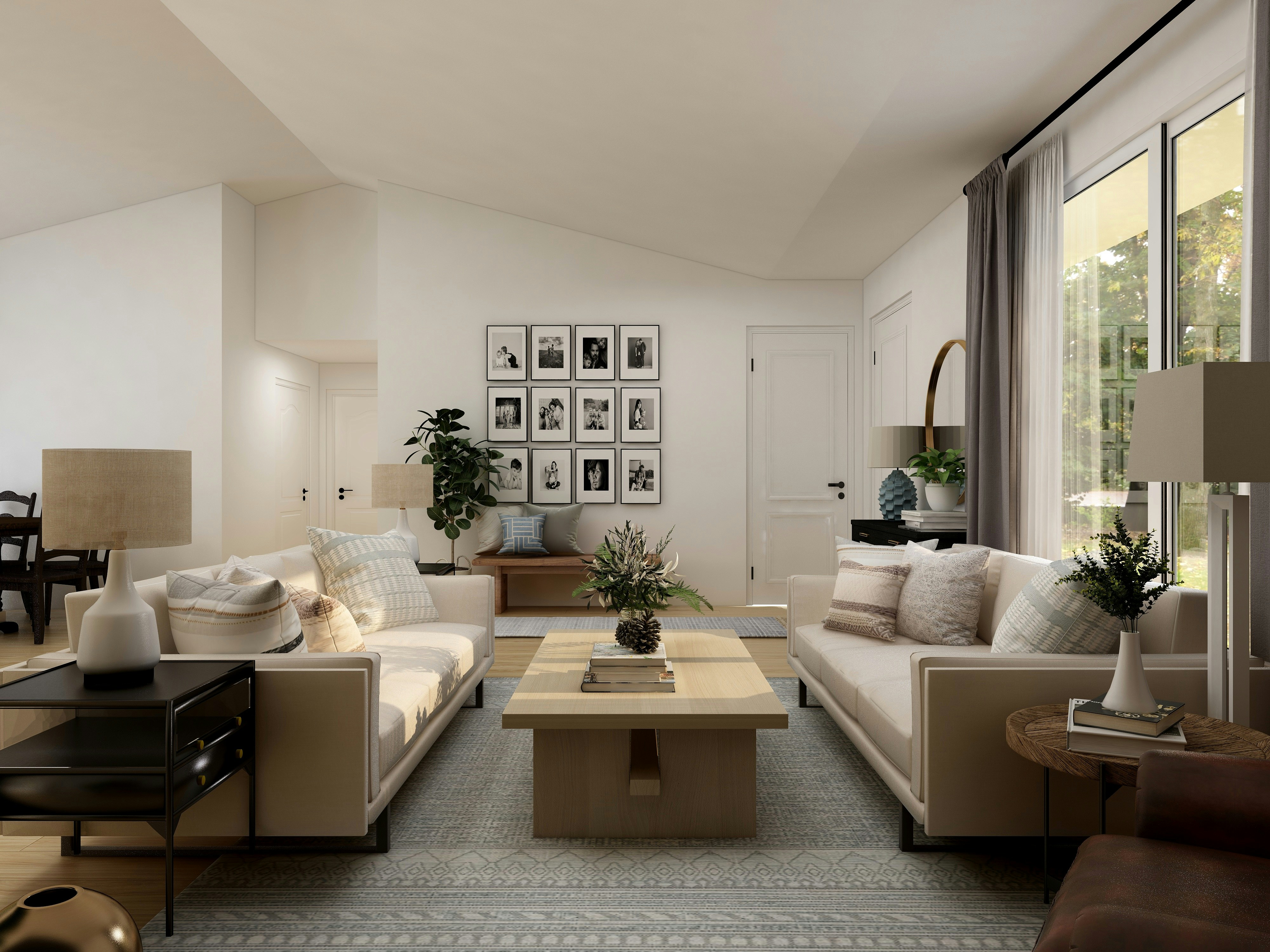 Modern shared therapy room with professional interior design