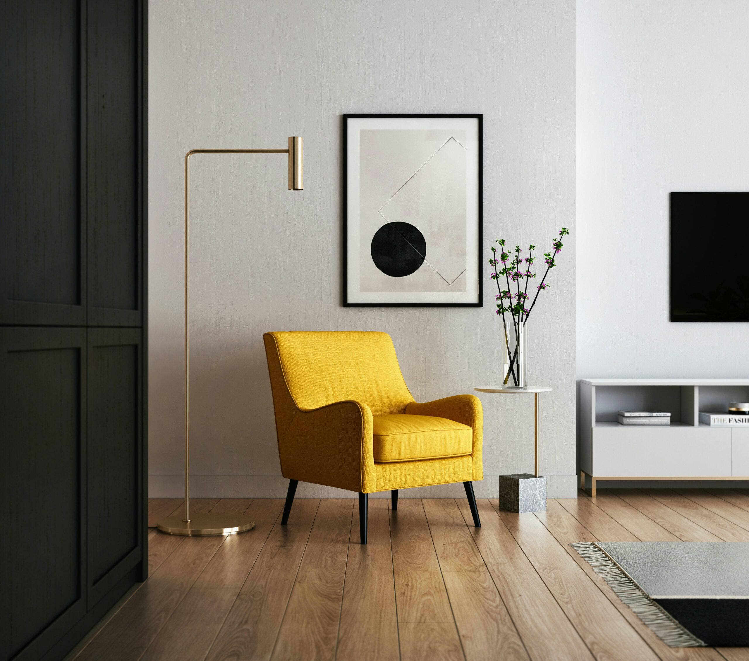 Professional therapy room interior with comfortable seating