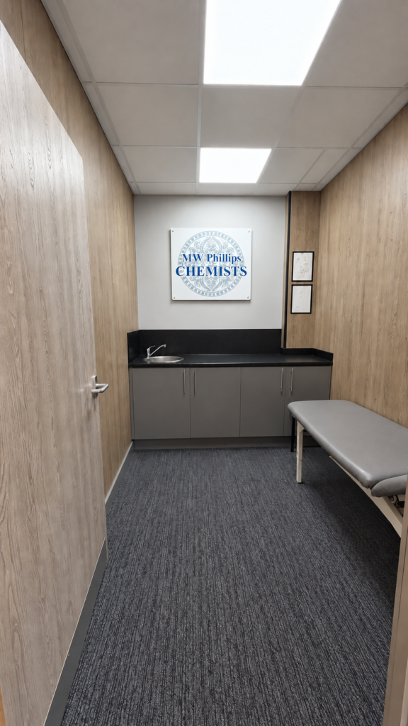 Consultation Rooms at M W Phillips Chemist