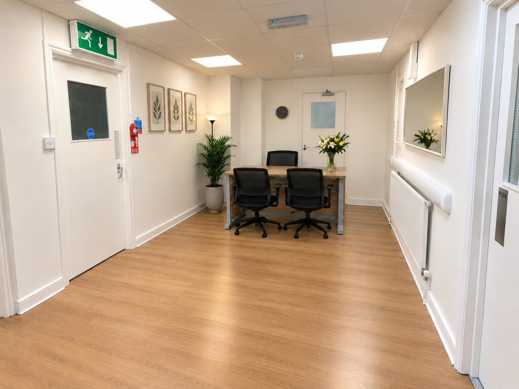 Two Therapy Rooms + Reception in Kensington