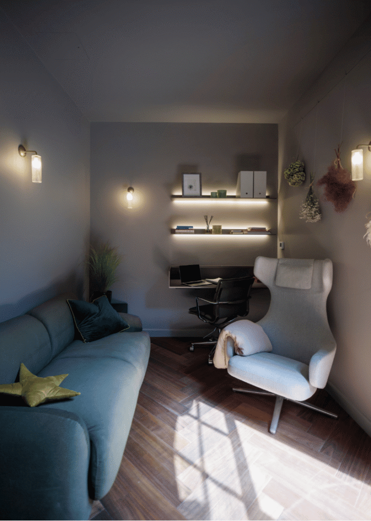 Warm Earthy Private Therapy Room in Angel Islington
